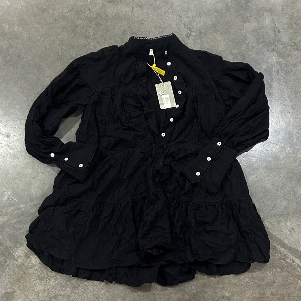 Elegant Black Women's Dress